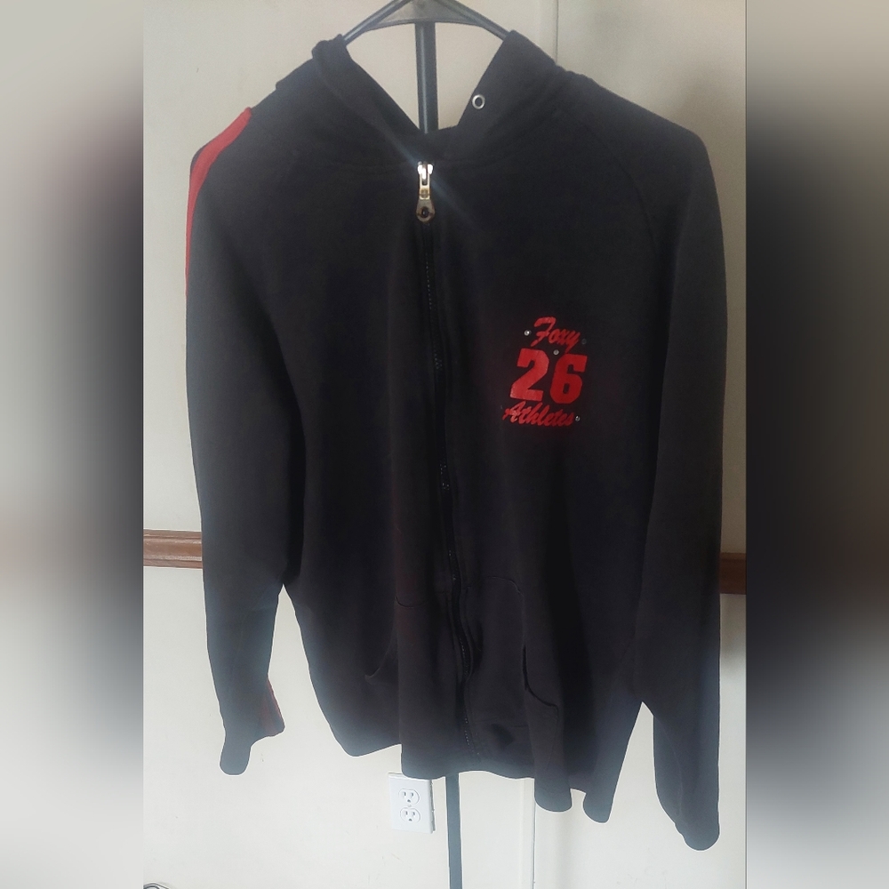 Extra Touch Sportswear Zip Up Hoodie Size 2X